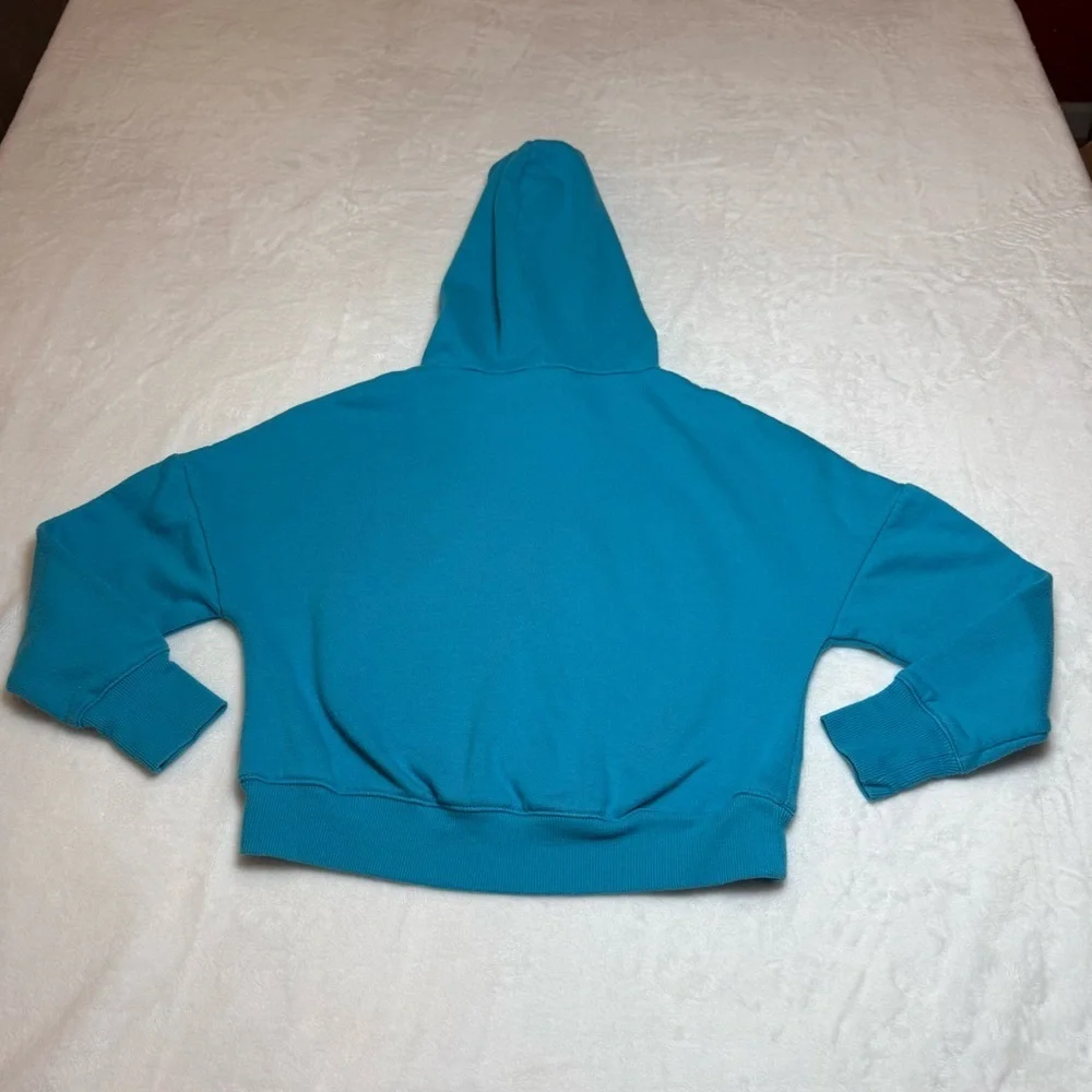 Justice Teal Fleece Hoodie